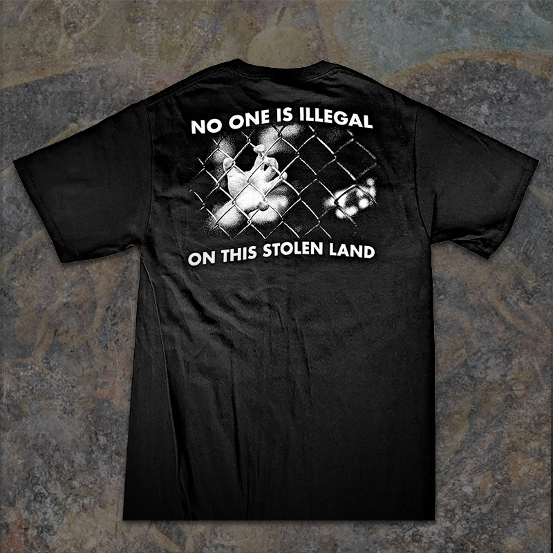 Stolen Land Shirt (Back)